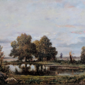 Mare en foret de Fountainebleau - Rousseau, Theodore 