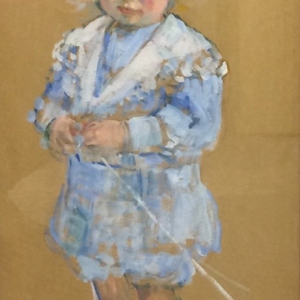 Portrait d’enfant en pied - Lebasque, Henri 