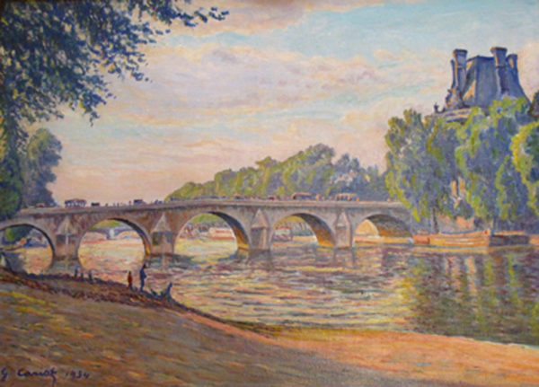 Pont Royal in Paris - Cariot, Gustave 