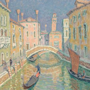 Venice, petite canal - Martin-Ferrieres, Jacques 