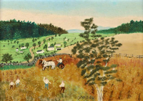 July Harvest Time - Moses, Anna Mary Robertson (Grandma) 
