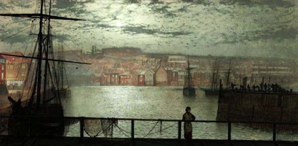 Whitby from Station Quay - Grimshaw, John Atkinson 