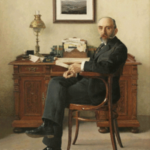 Portrait of a Banker - Kaufmann, Isidor  