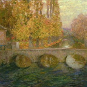 Le Pont à Gisors, Automne - Le Sidaner, Henri  