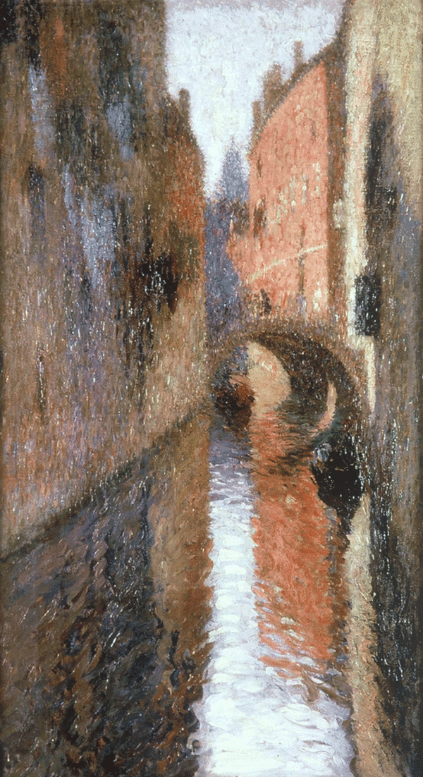 Canal à Venis, c. 1910 - Martin, Henri  