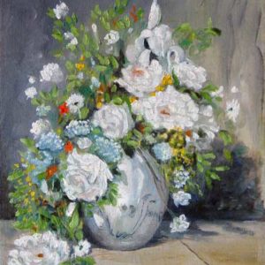 Floral Still Life - Montezin, Pierre Eugène  