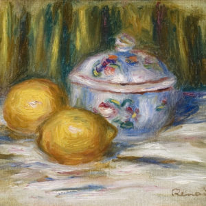 Sucrier et citrons - Renoir, Pierre-Auguste 