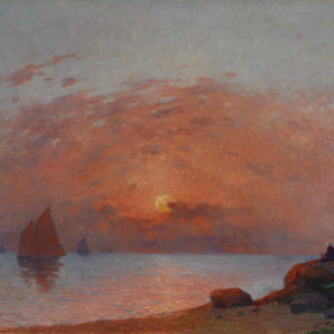 Sailboats at Sunset - Puigaudeau, Ferdinand du 