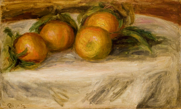Nature morte aux oranges - Renoir, Pierre-Auguste 