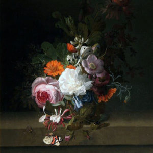 A Still Life of Flowers - Ruysch, Rachel 