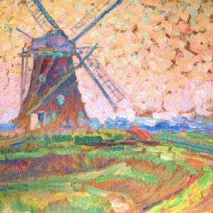 A Windmill - Rysselberghe, Théo van 