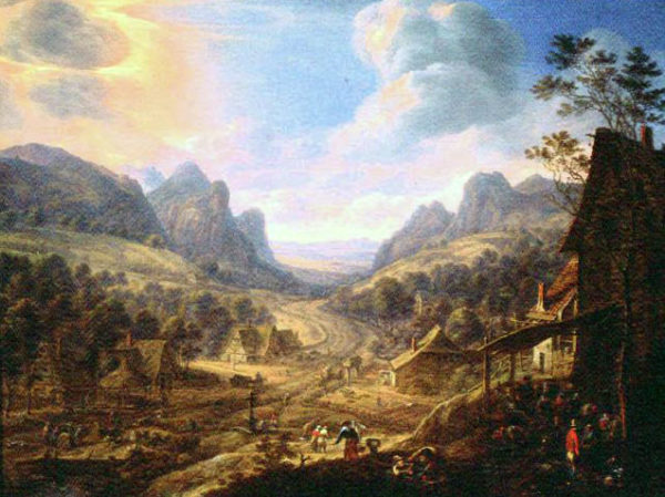 A Rhenish Landscape - Saftleven, Herman 