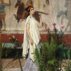 A Greek Woman - Tadema, Sir Lawrence Alma 