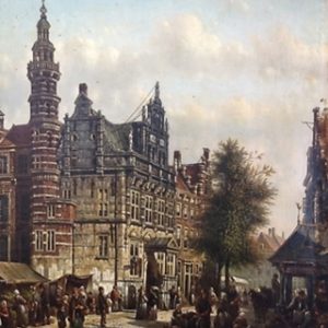 The Town Hall, The Hague - Spohler, Johannes Franciscus 