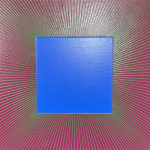 Deep Blue Square - Anuszkiewicz, Richard